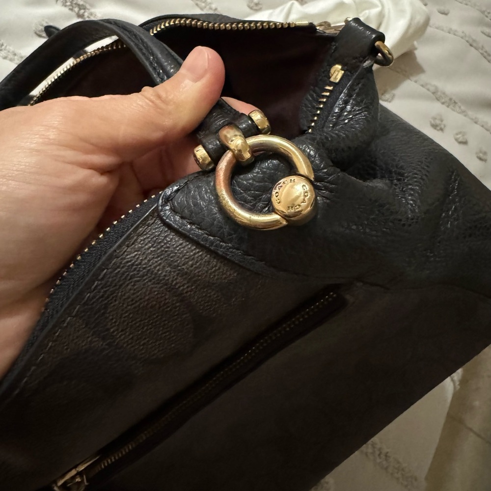 Coach Dark Brown Crossbody Bag - Picture 8 of 10